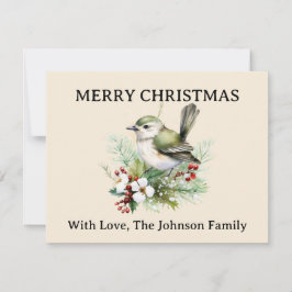 シンプルエレガントフローラ自然 シーズンカード