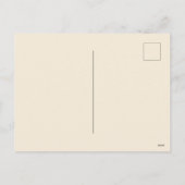 シンプルエレガントフローラ自然 シーズンポストカード (裏面)