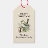 シンプルエレガントフローラ ギフトタグ (正面)