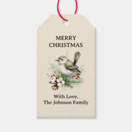 シンプルエレガントフローラ ギフトタグ