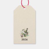 シンプルエレガントフローラ ギフトタグ (裏面)