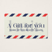 シンプルエレガントブルーレッドギフト美しい (正面)