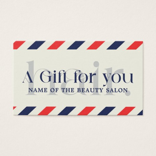 シンプルエレガントブルーレッドギフト美しい (正面)