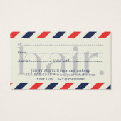 シンプルエレガントブルーレッドギフト美しい (裏面)