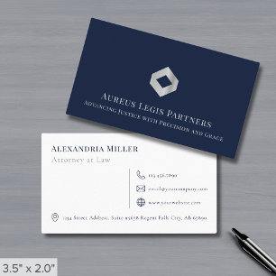 シンプルエレガントプロフェッショナル 名刺