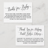 シンプルエレガントベビー簿 エンクロージャーカード (正面/裏面)