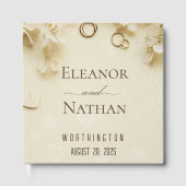 シンプルエレガントベ結婚イジ ゲストブック (正面)