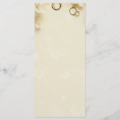 シンプルエレガントベ結婚イジ メニュー (裏面)