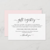 シンプルエレガントミニマリスト ノートカード (正面/裏面)