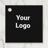 シンプルエレガントミニマル幸せ母の日の贈り物 フェイバータグ (正面)