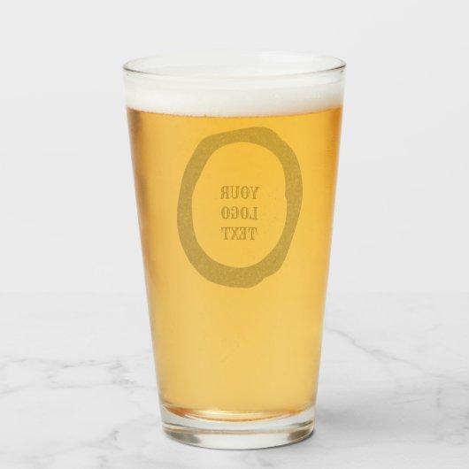 シンプルエレガントミニマル感謝していはcです タンブラーグラス (ドリンク裏面)