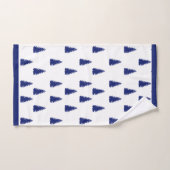 シンプルエレガントモダンクリスマス松 バスタオルセット (ハンドタオル)