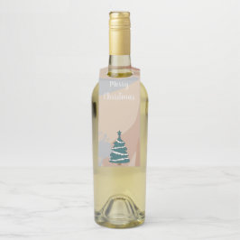 シンプルエレガントモダンクリスマス・ウィーズ ボトルネックタグ