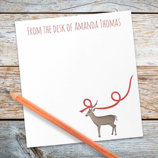 シンプルエレガントモダンクリスマス ノートパッド