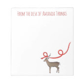 シンプルエレガントモダンクリスマス ノートパッド (正面)