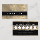 シンプルエレガントモダンプロフェッショナルボス所有者アプリ 予約カード (正面/裏面)