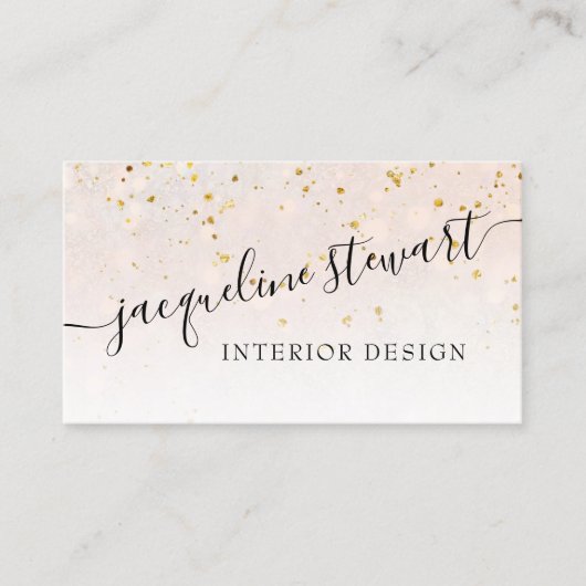 シンプルエレガントモダンプロフェッショナル 名刺 (正面)