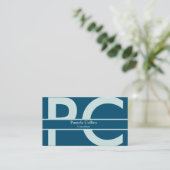 シンプルエレガントモダンプロフェッショナル 名刺 (スタンド正面)