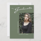 シンプルエレガントモダン |フォトグラード 案内状 (正面)