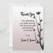 シンプルエレガントモダン You 招待状 (正面)