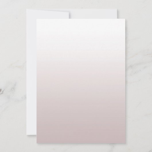 シンプルエレガントモダン You 招待状 (裏面)