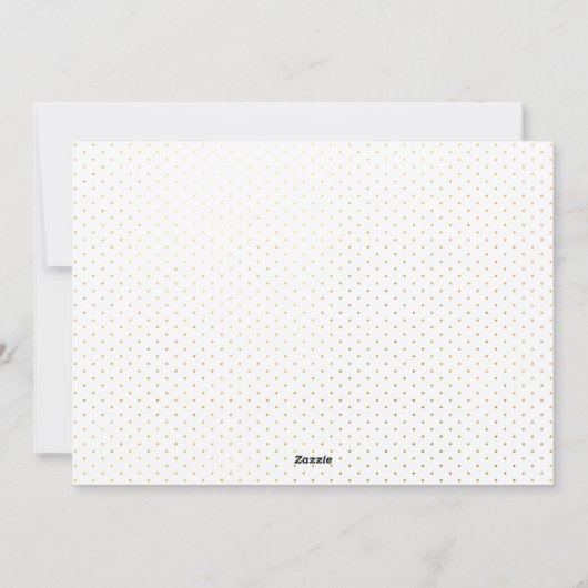 シンプルエレガントモダンJoyful 1フォト金ゴールド シーズンカード (裏面)