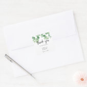 シンプルエレガントユ結婚ーカリプトゥス スクエアシール (封筒)