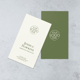 シンプルエレガントロモダンゴプロフェッショナル 名刺