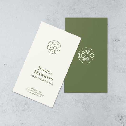 シンプルエレガントロモダンゴプロフェッショナル 名刺