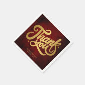 シンプルエレガントヴィンテージあり結婚 スタンダードカクテルナプキン (角)