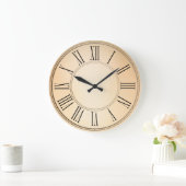 シンプルエレガントヴィンテージ枠 |壁時計 ラージ壁時計 (ホーム)