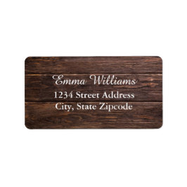 シンプルエレガント住所 シール