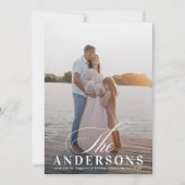 シンプルエレガント写真 シーズンカード (正面)