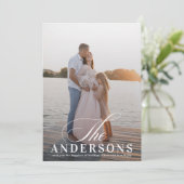 シンプルエレガント写真 シーズンカード (スタンド正面)