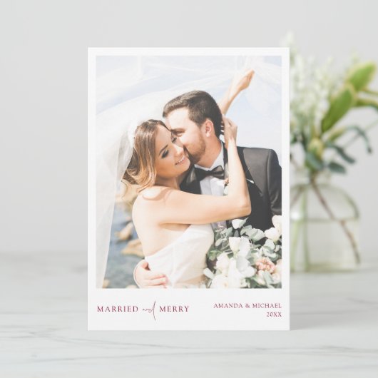 シンプルエレガント写真 シーズンカード (スタンド正面)