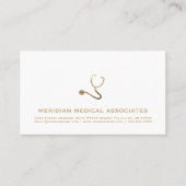 シンプルエレガント医療名刺 名刺 (正面)