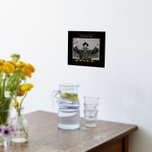 シンプルエレガント卒業写真フォイルプリント 箔ポスター (レイダウン (キッチン))