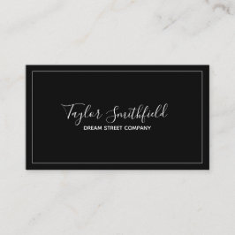 シンプルエレガント名刺 名刺