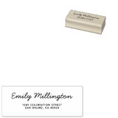 シンプルエレガント差出人住所 ラバースタンプ (押印)