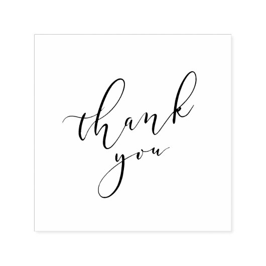 シンプルエレガント感謝してい自墨印 セルフインキングスタンプ (デザイン)