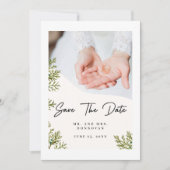 シンプルエレガント文字 |さん結婚ありがとう 招待状 (正面)