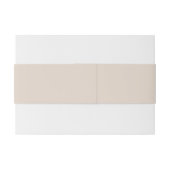 シンプルエレガント新郎新婦モノグラム 招待状ベリーバンド (裏面例)