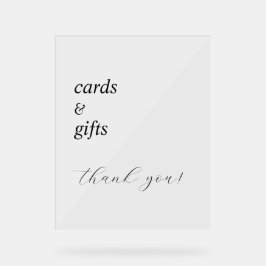 シンプルエレガント書結婚跡アクリル標識 アクリルサイン