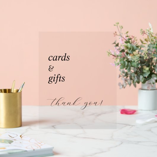 シンプルエレガント書結婚跡アクリル標識 アクリルサイン (ウェディング)