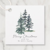 シンプルエレガント木 | 松 フェイバータグ (正面)