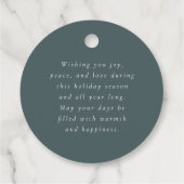 シンプルエレガント木 | 松 フェイバータグ (裏面)