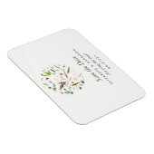 シンプルエレガント植物野結婚花 マグネット (右側)