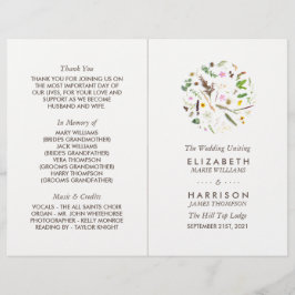 シンプルエレガント植物野花プログラム