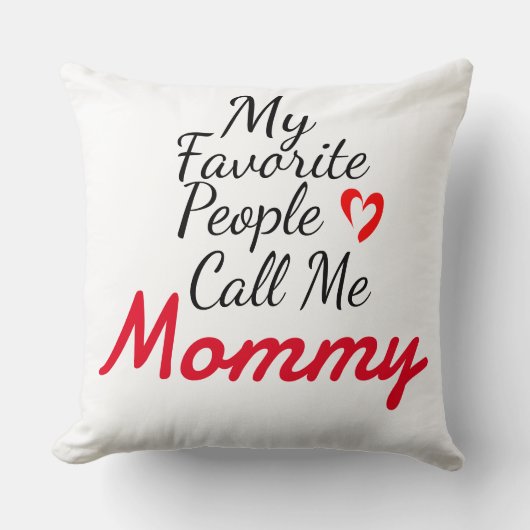 シンプルエレガント母の日用品 クッション (正面)