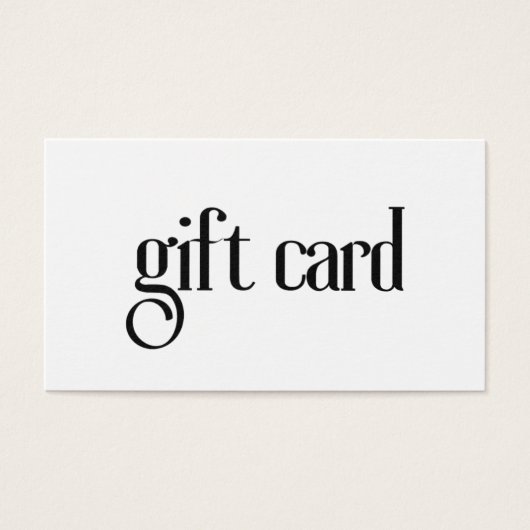 シンプルエレガント白黒はっきりしたサロン (正面)